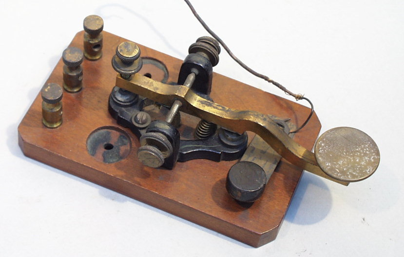 Old telegraph keys