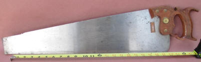 Disston D-12 Crosscut Saw