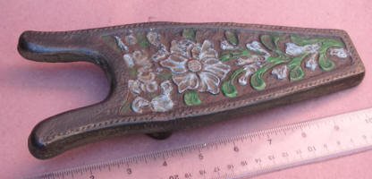 Antique Flower Design Cast Iron Boot Jack