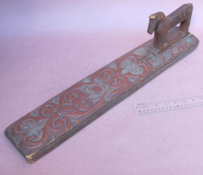 Scandinavian Figural Mangle Board / Iron