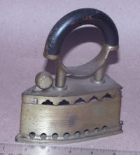 Small European Charcoal Iron