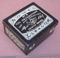 Nobel Blasting Cap Tin