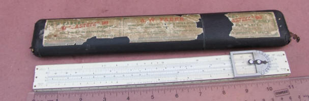 A. W. Faber #367 Slide Rule w/ Keeper Cursor