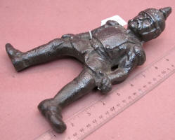 Hessian Soldier Cast Iron Figural Boot Jack