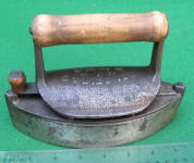 www.Patented-Antiques.com Antique Sad & Pressing Iron Sales