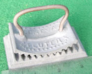 www.Patented-Antiques.com Antique Sad & Pressing Iron Sales