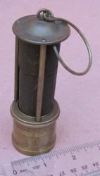 Hughes Brothers Scranton PA Vest Pocket Safety Lamp