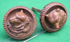 Figural Doggy Doorknobs