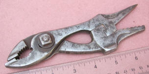 Patented Combination Alligator Wrench / Pliers