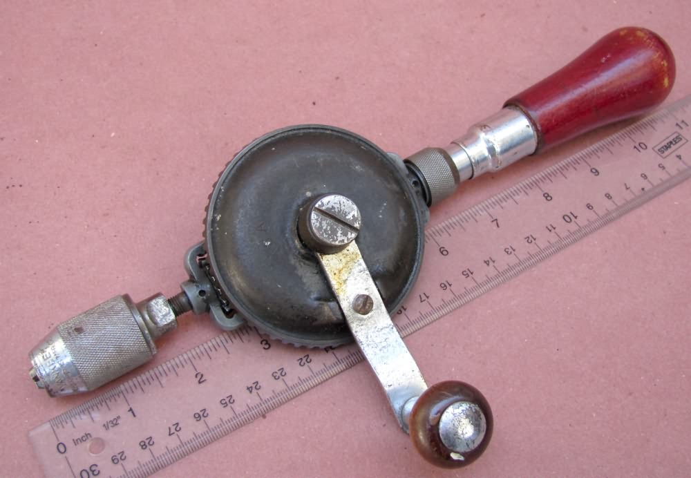 Mini Antique Hand Drill