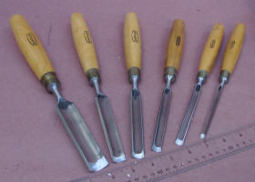 6 Marples Carving Gouges