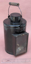 Patented 1871 & 1877 Miners Dinner / Lunch Pail w/ built in Lantern / Warmer