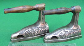 www.Patented-Antiques.com Antique Sad & Pressing Iron Sales