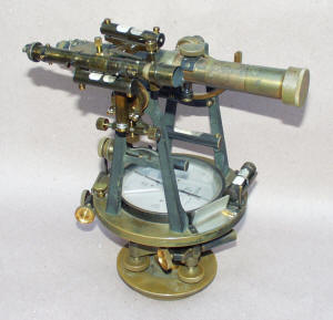 C. L. Berger & Sons Solar Transit w/ Pearson's Patent Solar Attachment