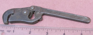 Bullard Patent #0 Quick Adjust Pipe Wrench
