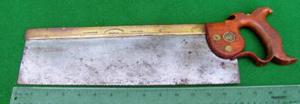 Fenton & Marsden 14 Brass Back BackSaw