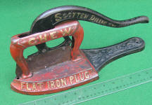 Scotten Dillon Co. Flat Iron Plug Tobacco Cutter