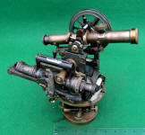 Buff Solar Transit w/ Smith Patent Solar Attachment in Original Box