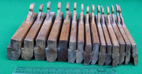 T J M'Master & Co. Auburn NY Wooden Hollow & Round Molding Planes