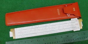 Keuffel & Esser / K & E 68 1400 ANALON Slide Rule w/ Leather Case�