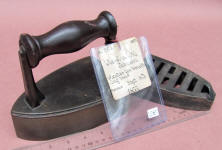 1855 Cleveland & Johnson Patent Model for Sad Iron Heater