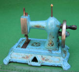 Blue F.W. Muller No. 19  Antique Sewing Machine / TSM