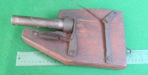 Economy Gopher Gun Trap Patented November 11th 1902