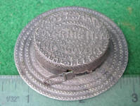 Figural Hat Sewing Tape Measure