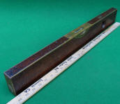 Stratton Brothers #1 Brass Bound 26 Mahogany Level