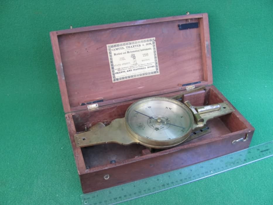 MHS Collections Online: Surveyor's compass