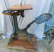 W. F. & John Barnes Foot Powered Velocipede Shaper / Former