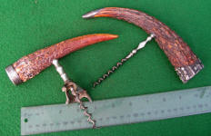 Antique Stag Horn Corkscrew