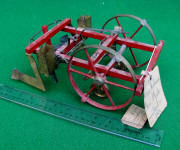 1878 Patent Model of Corn Planter by Adam Heckman