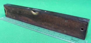 Stanley #49 Iron Frame 18 Mahogany Level