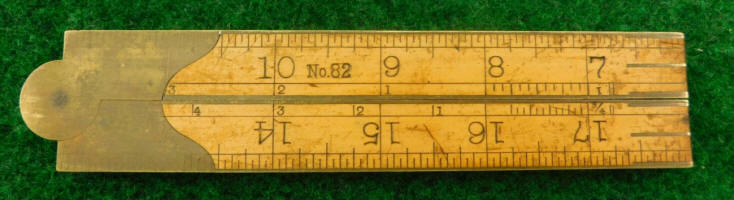 Stanley # 82 2' 4 Fold Rule w/ Board Scales