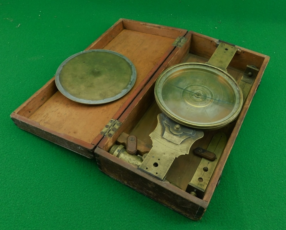 MHS Collections Online: Surveyor's compass