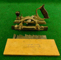 Stanley # 46Skew Plow / Dado Plane w/ 12 Cutters