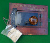 1858 Patent Model Alarm Lock by Jonathan Wells
