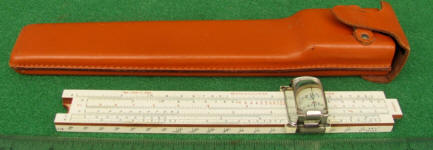 K & E / Keuffel & Esser 4133
          Roylance Electrical Slide Rule w/ Magnifier & Humped Case