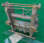 Ignatius Hahn 1875 Patent Model of Roller Mill