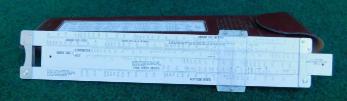 Pickett #52T Air Force Photography Slide Rule