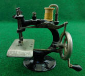 Smith & Egge Little Comfort Improved Cast Iron TSM / Toy Sewing Machine