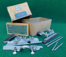 Stanley # 45 Combination Plow / Beading Plane in Original Box