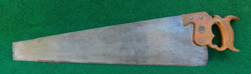 Henry Disston & Sons D 12 28 10 pt. London Spring Crosscut Saw