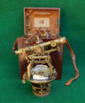 Gurley #17 Engineer's Solar Transit w/ Burt Attachment