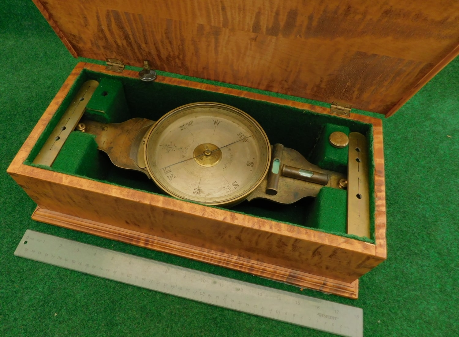 MHS Collections Online: Surveyor's compass