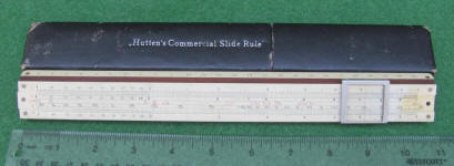 Hutton's Commercial Slide Rule by Nestler