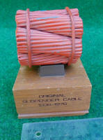 San Francisco's Golden Gate Bridge Strands of History Suspender Cable Souvenir