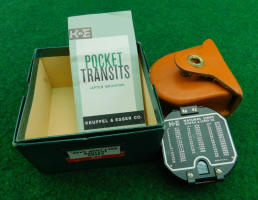 K & E / Keuffel & Esser  Brunton Pocket Transit / Compass