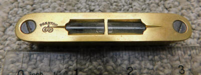 Preston Brass Pocket Level